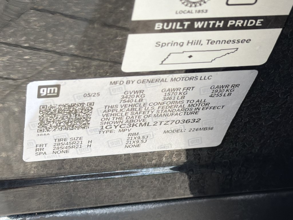 Certified 2026 Cadillac Vistiq Luxury AWD/4WD image 35