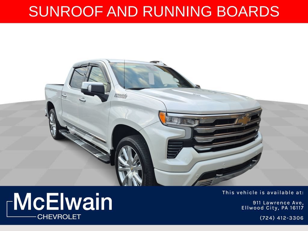 Used 2022 Chevrolet Silverado 1500 High Country w/ High Country Premium Package AWD/4WD image 1