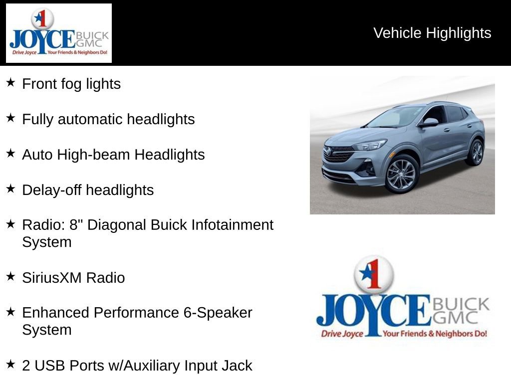 Certified 2023 Buick Encore GX Select w/ Sport Touring Package image 25