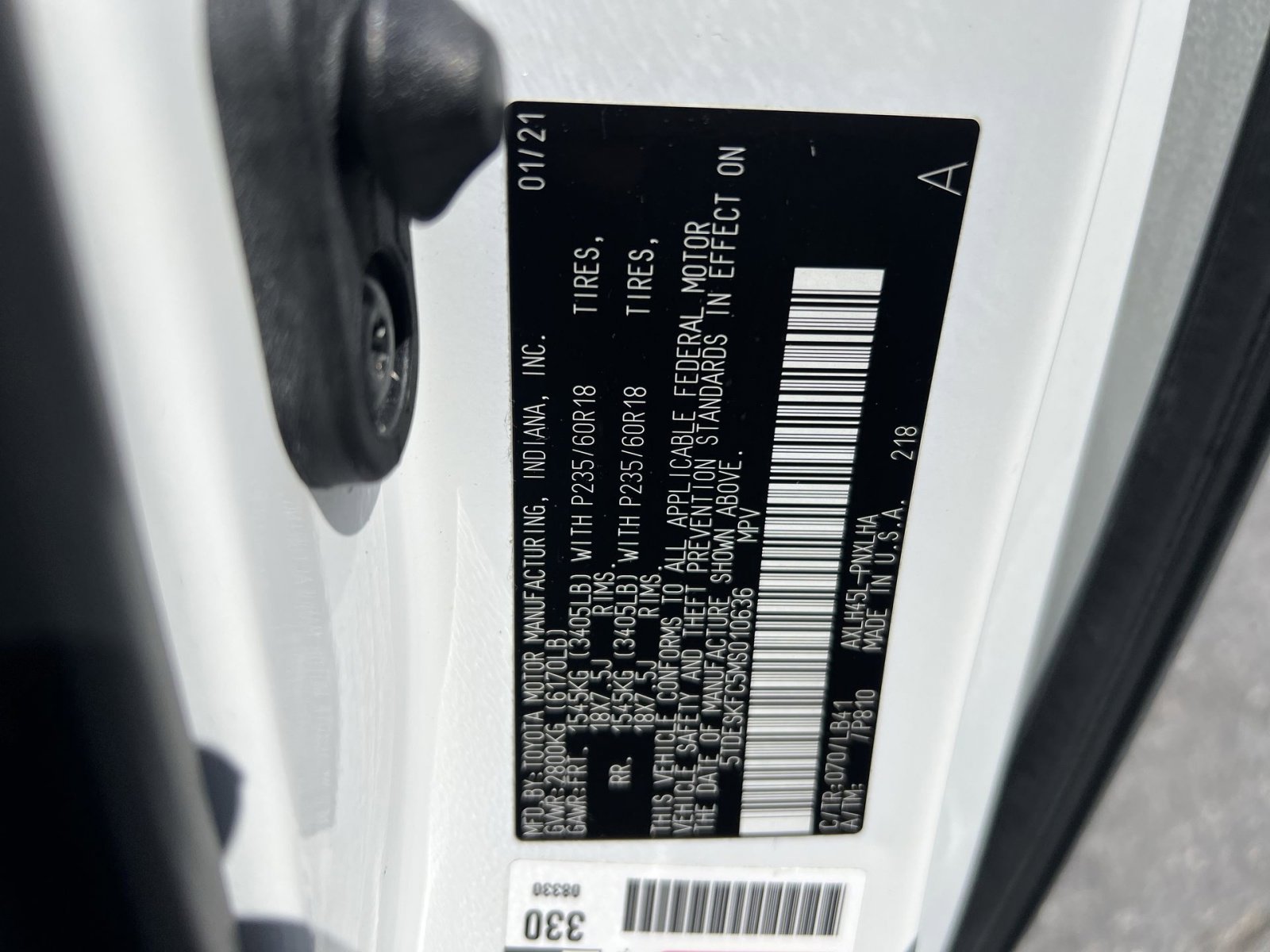 Used 2021 Toyota Sienna Platinum AWD/4WD image 30