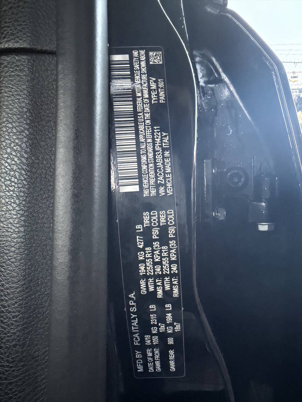 Used 2018 Jeep Renegade Altitude FWD image 17