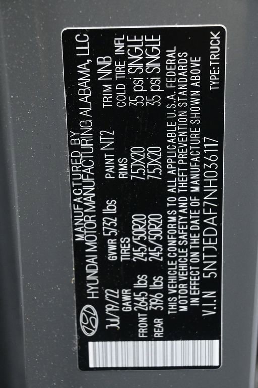 Used 2022 Hyundai Santa Cruz Limited AWD/4WD image 9