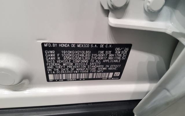 New 2027 Honda HR-V LX image 37