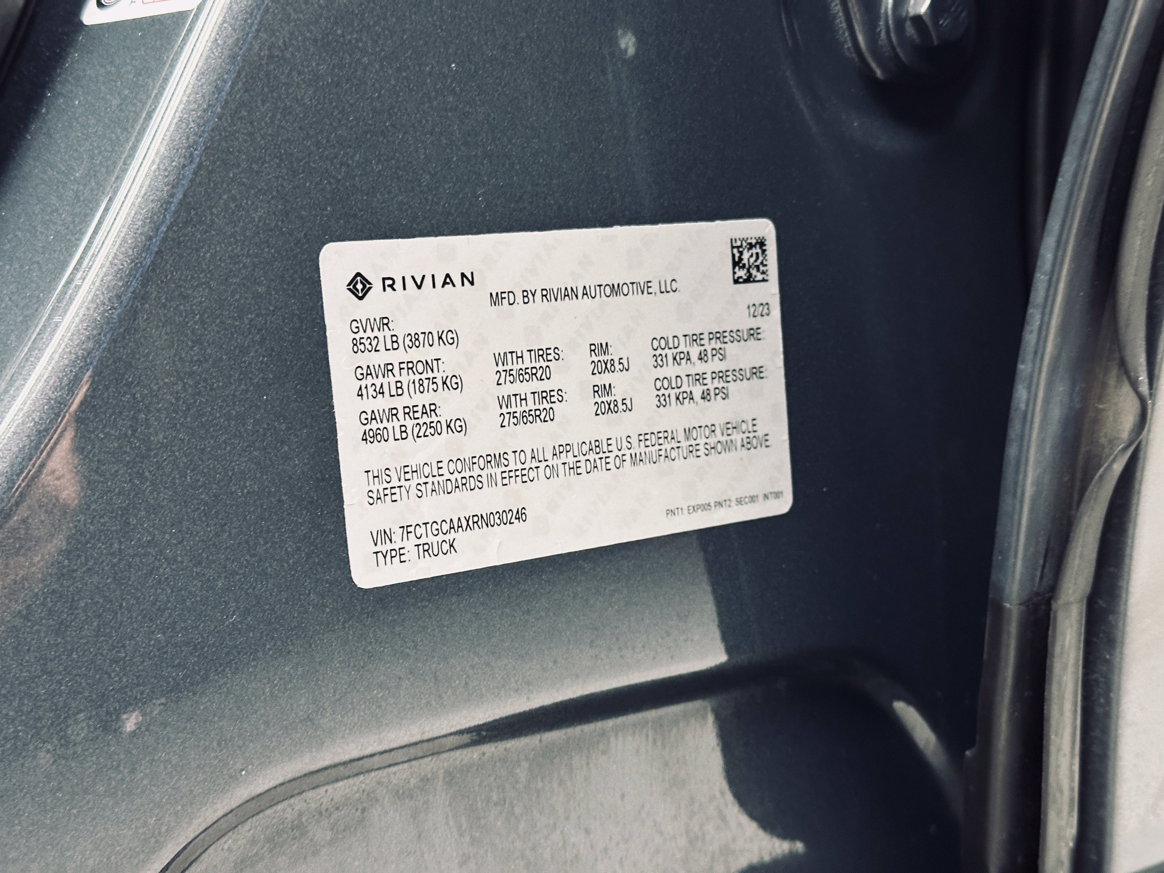 Used 2024 Rivian R1T Adventure Dual AWD/4WD image 41