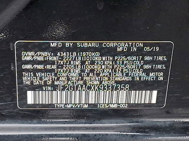 Used 2019 Subaru Crosstrek 2.0i image 28