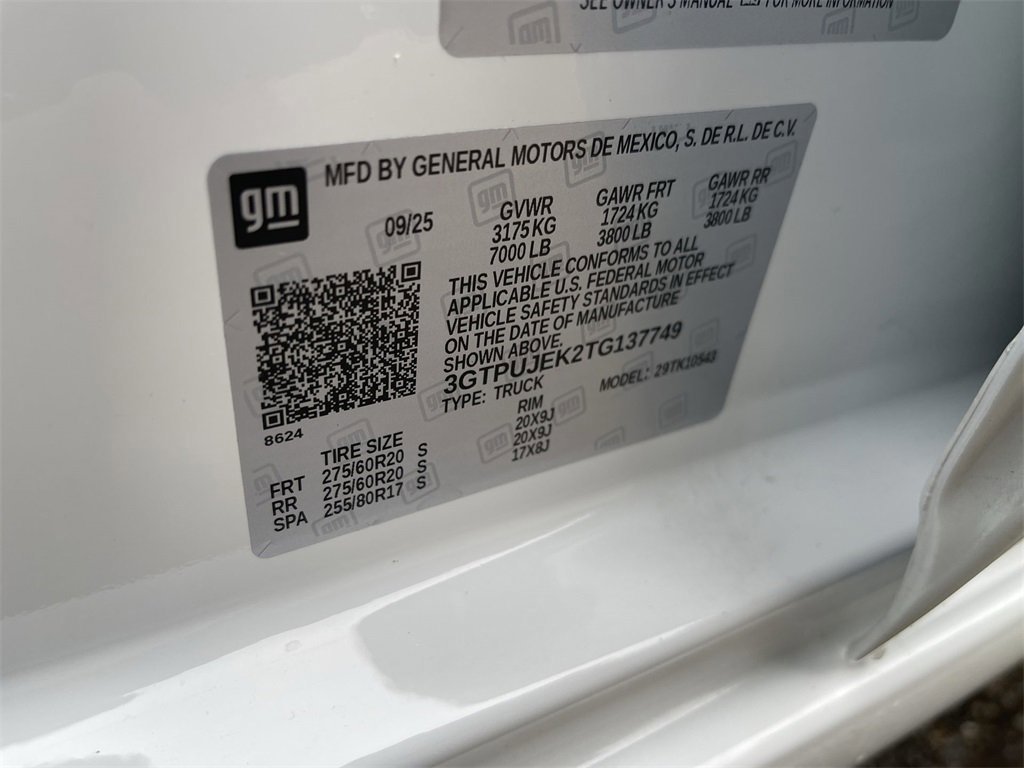 New 2026 GMC Sierra 1500 Elevation image 33