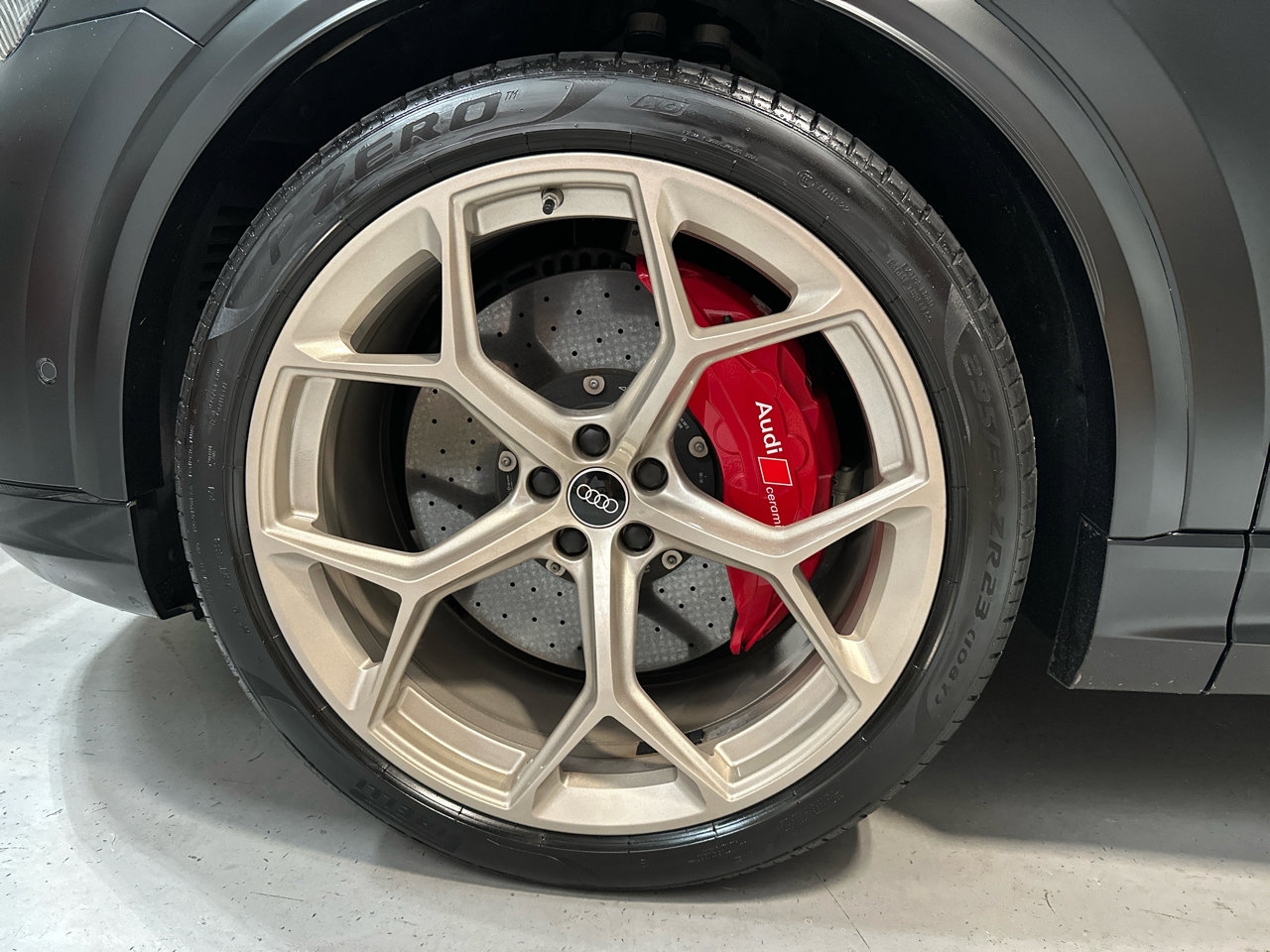 Used 2025 Audi RS Q8 performance w/ RS Design Package - Red image 13