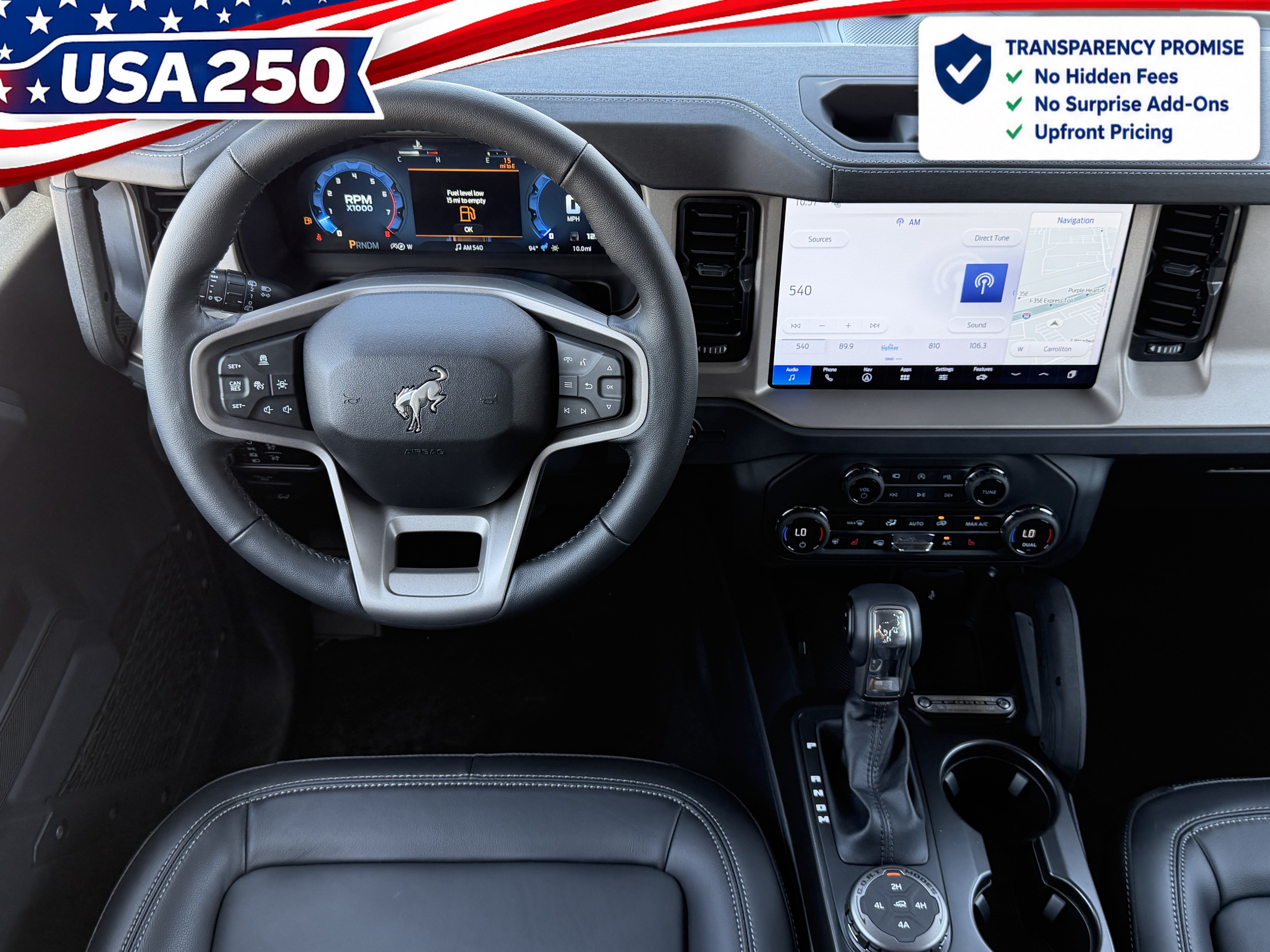 New 2026 Ford Bronco Outer Banks w/ Sasquatch Package AWD/4WD image 13