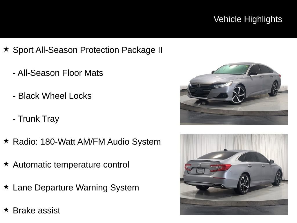 Used 2021 Honda Accord Sport image 6