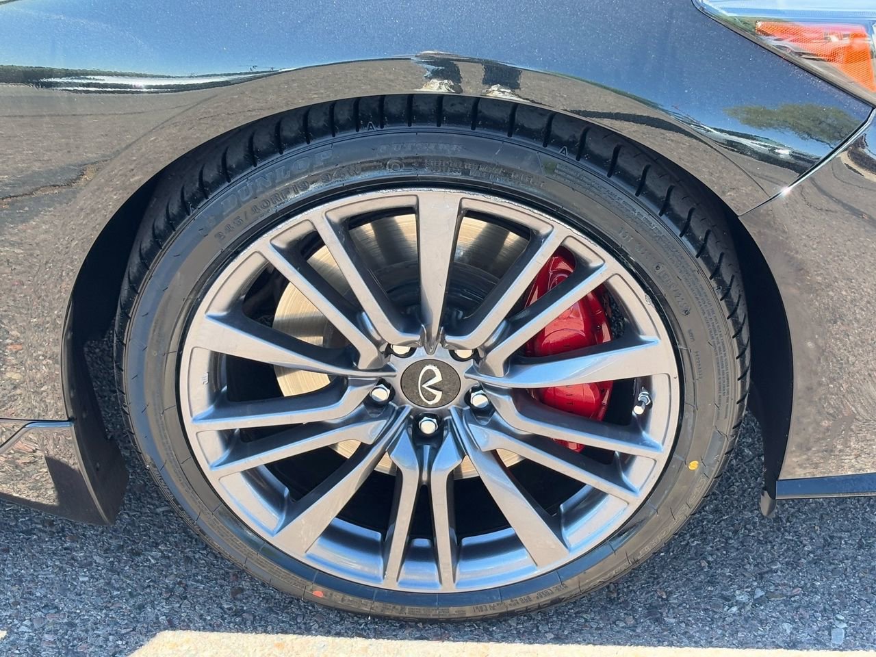 Certified 2023 INFINITI Q50 Red Sport 400 w/ Black Opal Edition image 8