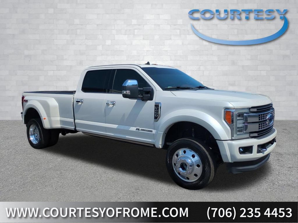 Used 2019 Ford F450 Platinum w/ Platinum Ultimate Package AWD/4WD image 1