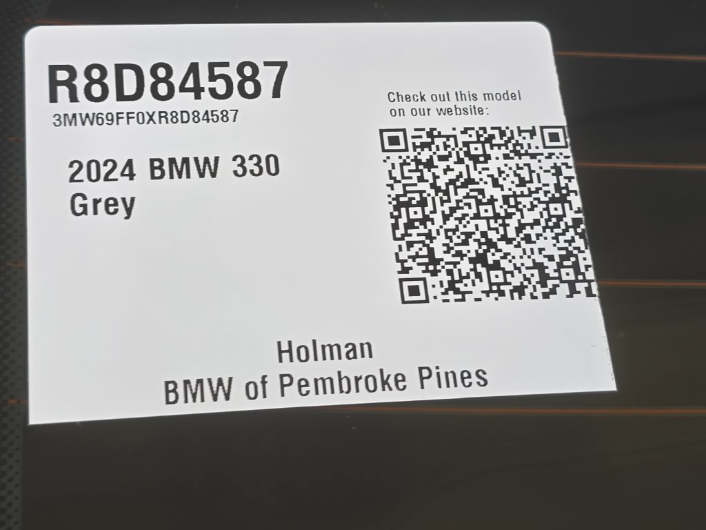 Certified 2024 BMW 330i Sedan w/ Convenience Package RWD image 22