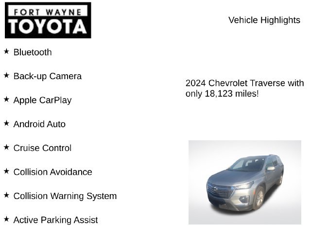 Used 2024 Chevrolet Traverse LT AWD/4WD image 7