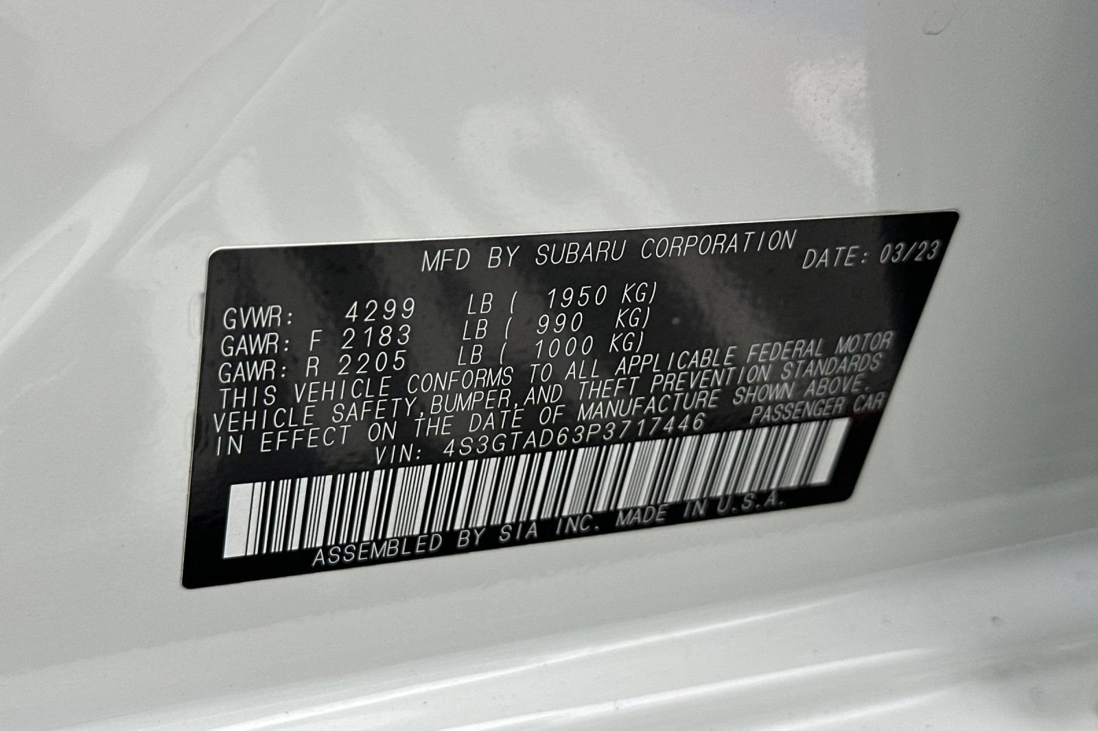 Used 2023 Subaru Impreza 2.0i Premium AWD/4WD image 26