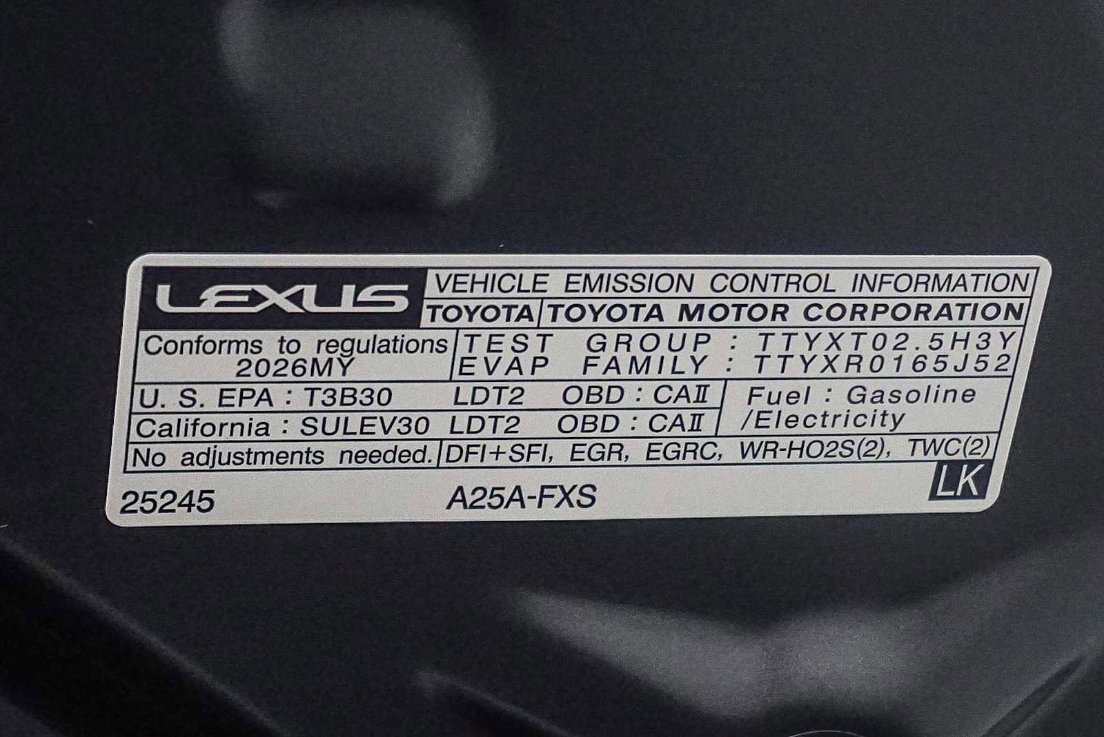 New 2026 Lexus RX 450h Luxury image 44