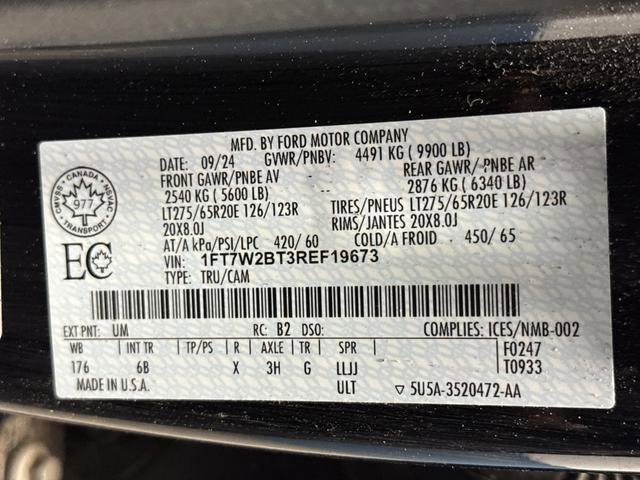 Used 2024 Ford F250 Lariat w/ Sport Appearance Package image 42