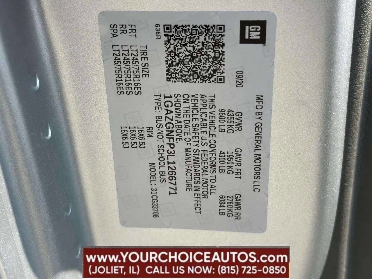 Used 2020 Chevrolet Express 3500 LS image 32