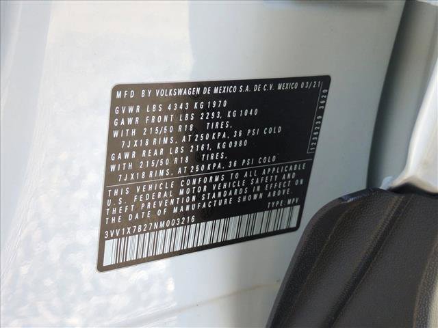 Used 2022 Volkswagen Taos SEL w/ Panoramic Sunroof Package image 25