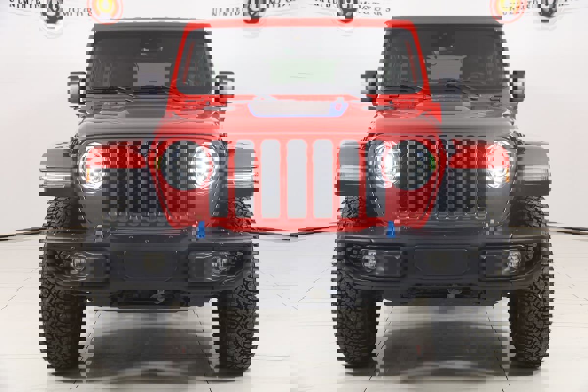 Used 2021 Jeep Wrangler Unlimited Rubicon 4xe w/ Steel Bumper Group image 2