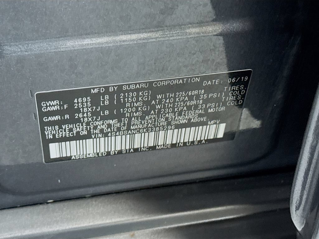 Used 2019 Subaru Outback 2.5i Limited AWD/4WD image 33