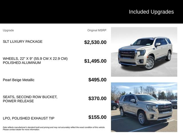 Used 2023 GMC Yukon SLT w/ SLT Luxury Package image 8