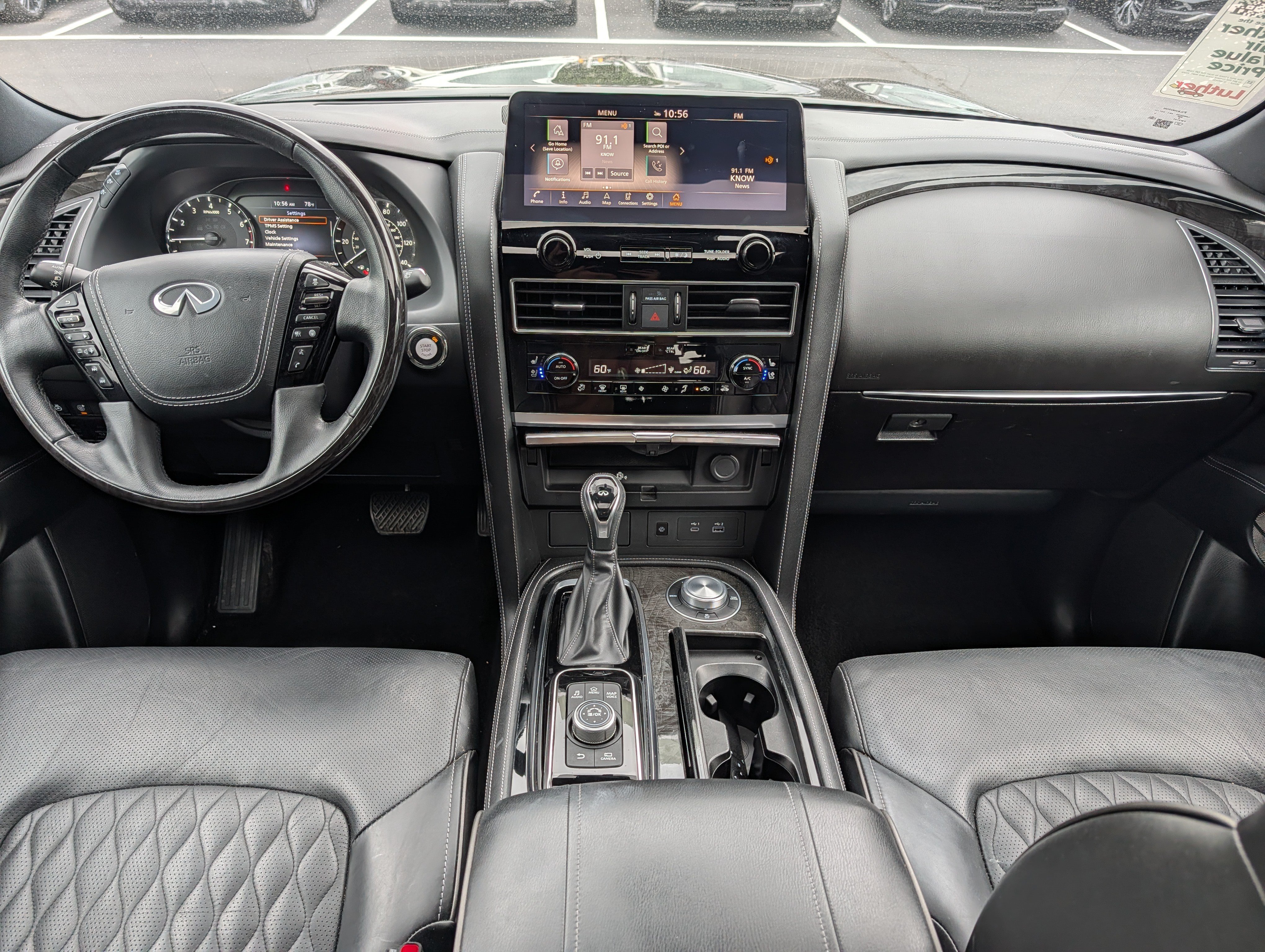 Certified 2022 INFINITI QX80 Sensory w/ Cargo Package AWD/4WD image 10