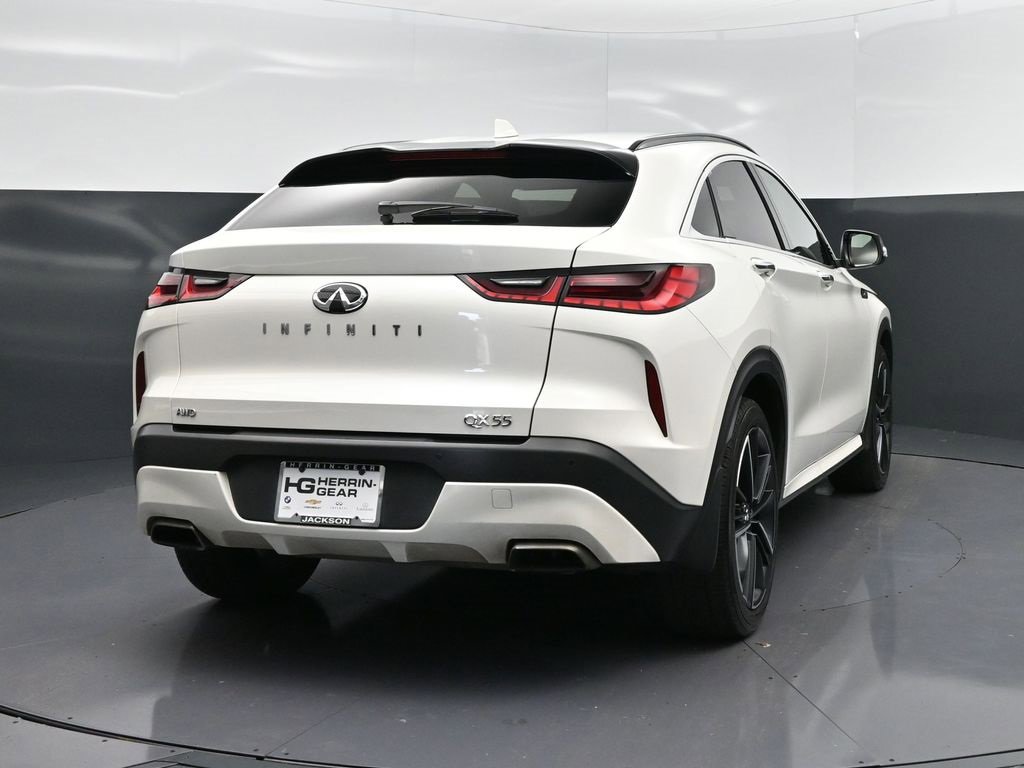 Certified 2023 INFINITI QX55 Luxe w/ Cargo Package image 7