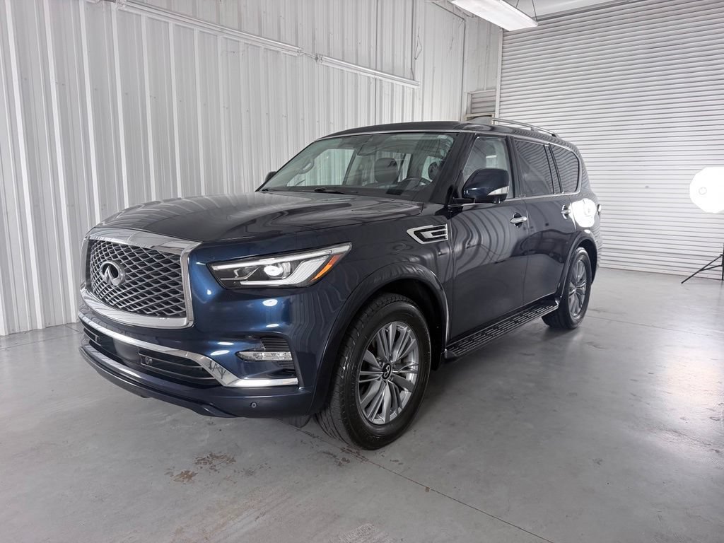 Used 2021 INFINITI QX80 Luxe w/ Cargo Package