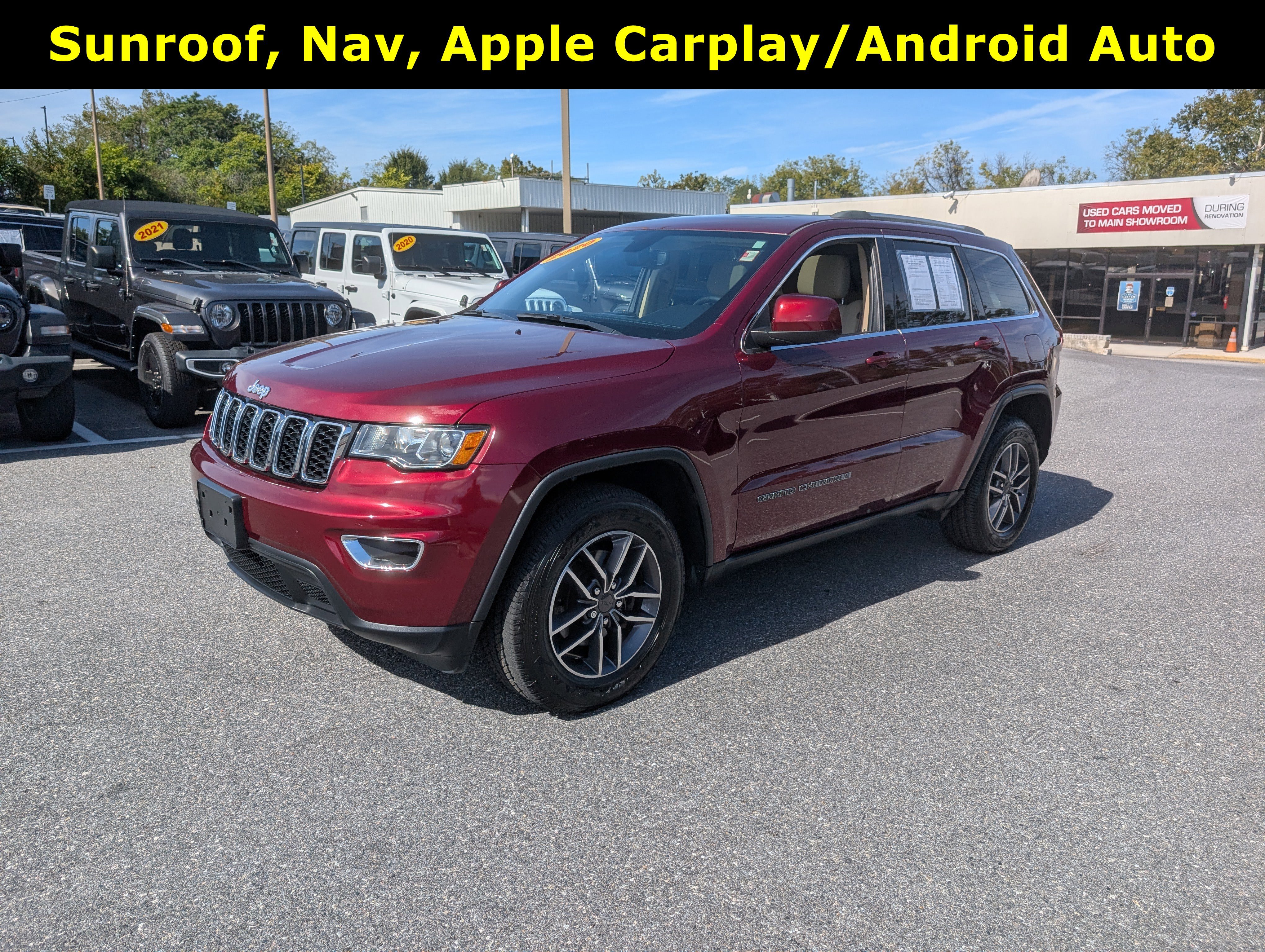 Used 2020 Jeep Grand Cherokee Laredo w/ 18" Wheel & 8.4" Radio Group