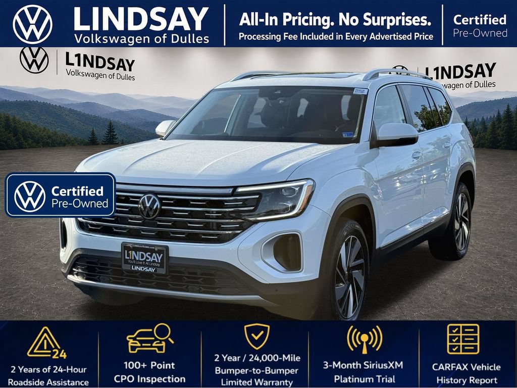 Certified 2024 Volkswagen Atlas SEL AWD/4WD image 4