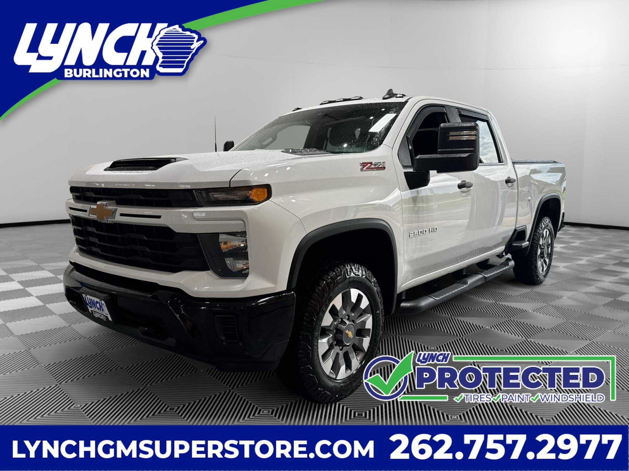 Used 2024 Chevrolet Silverado 2500 Custom w/ Custom Convenience Package AWD/4WD image 1