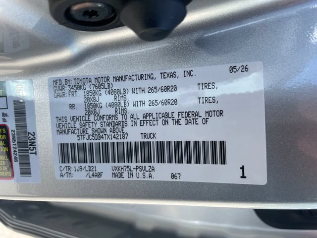 New 2026 Toyota Tundra Limited AWD/4WD image 26