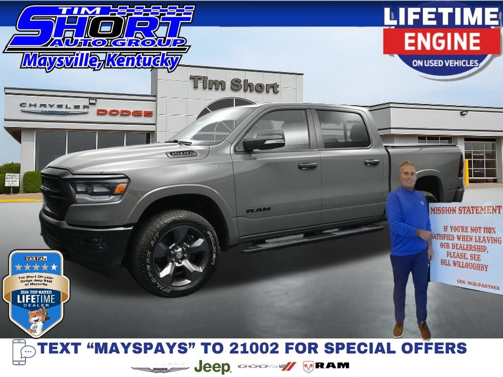 Used 2020 RAM 1500 Big Horn w/ Built-to-serve Edition AWD/4WD image 1