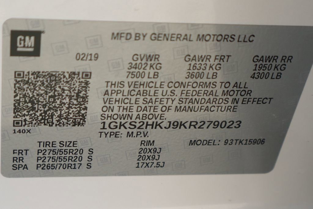 Used 2019 GMC Yukon XL Denali w/ Open Road Package AWD/4WD image 63