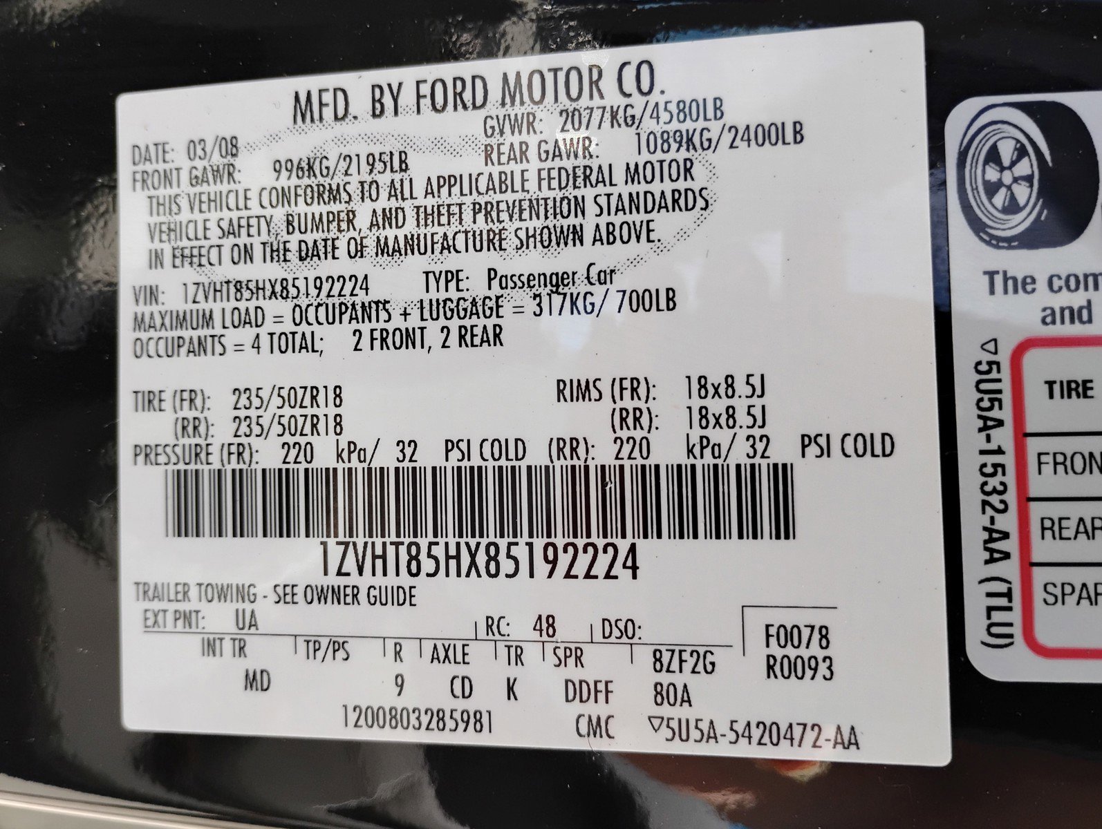 Used 2008 Ford Mustang GT Premium image 33