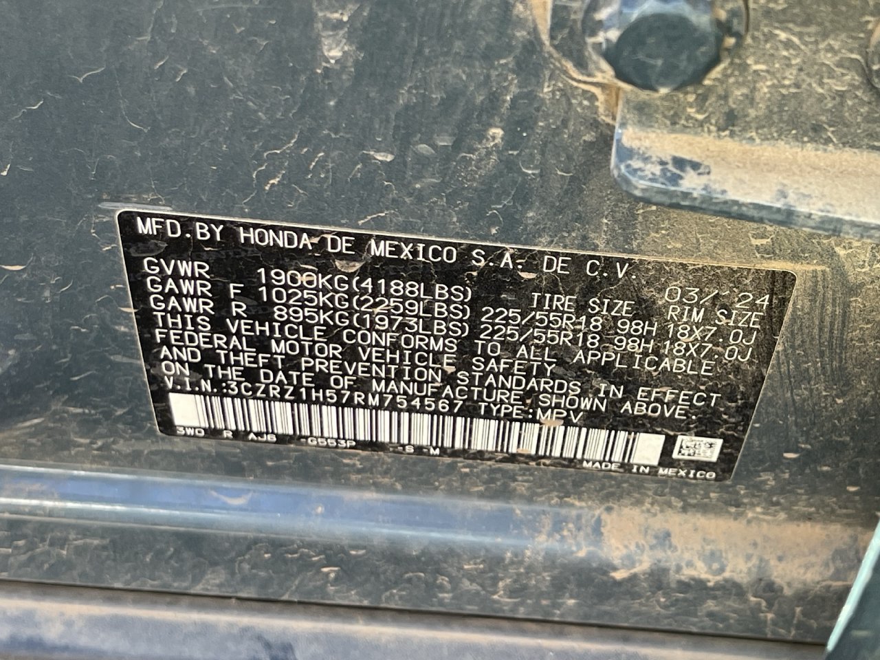 Used 2024 Honda HR-V Sport image 12