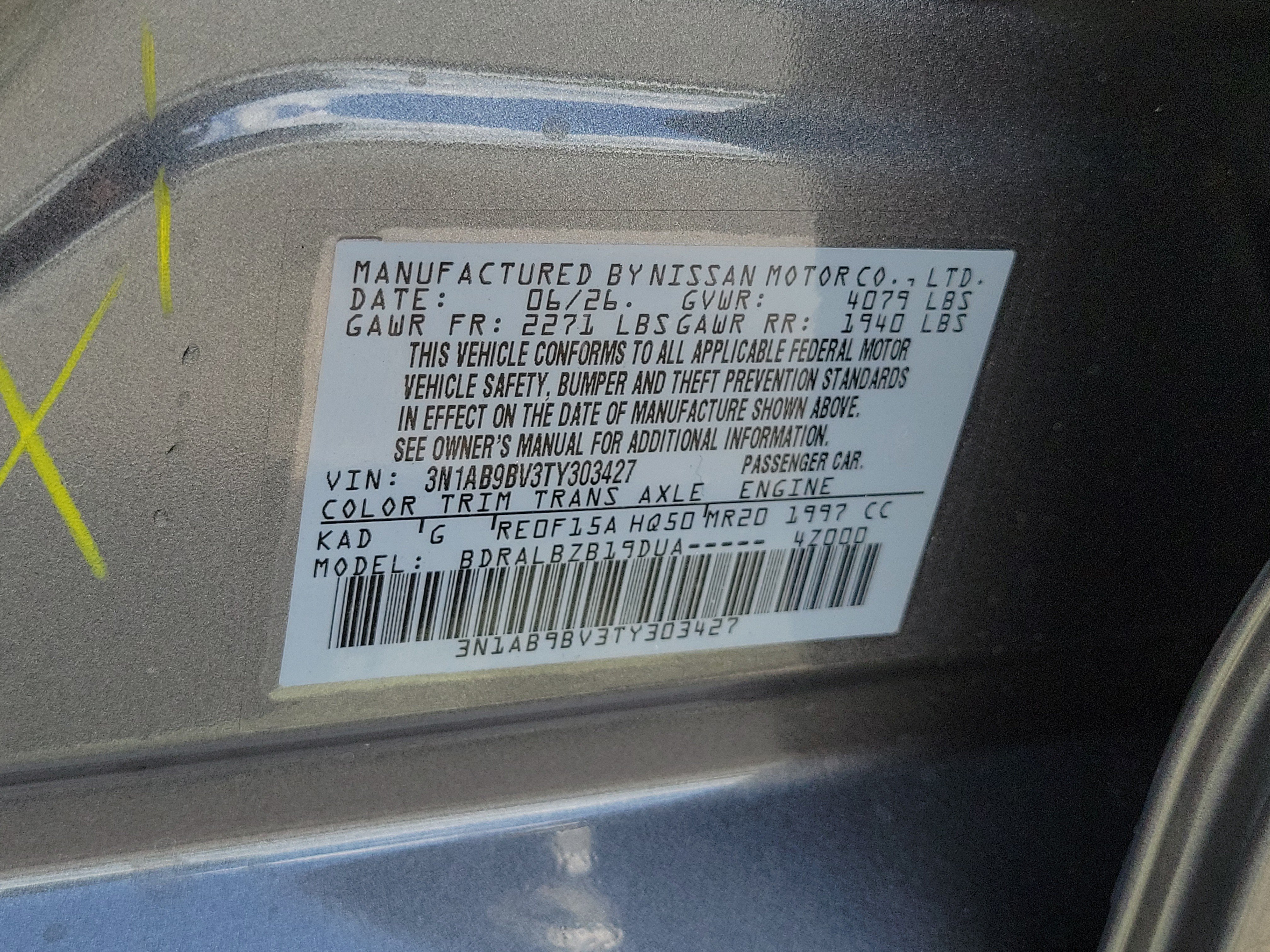 New 2026 Nissan Sentra S FWD image 15