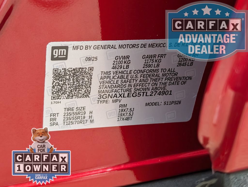 Used 2026 Chevrolet Equinox RS w/ Safety and Technology Package FWD image 35