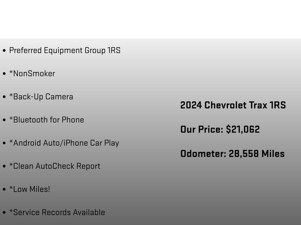 Used 2024 Chevrolet Trax RS FWD image 6
