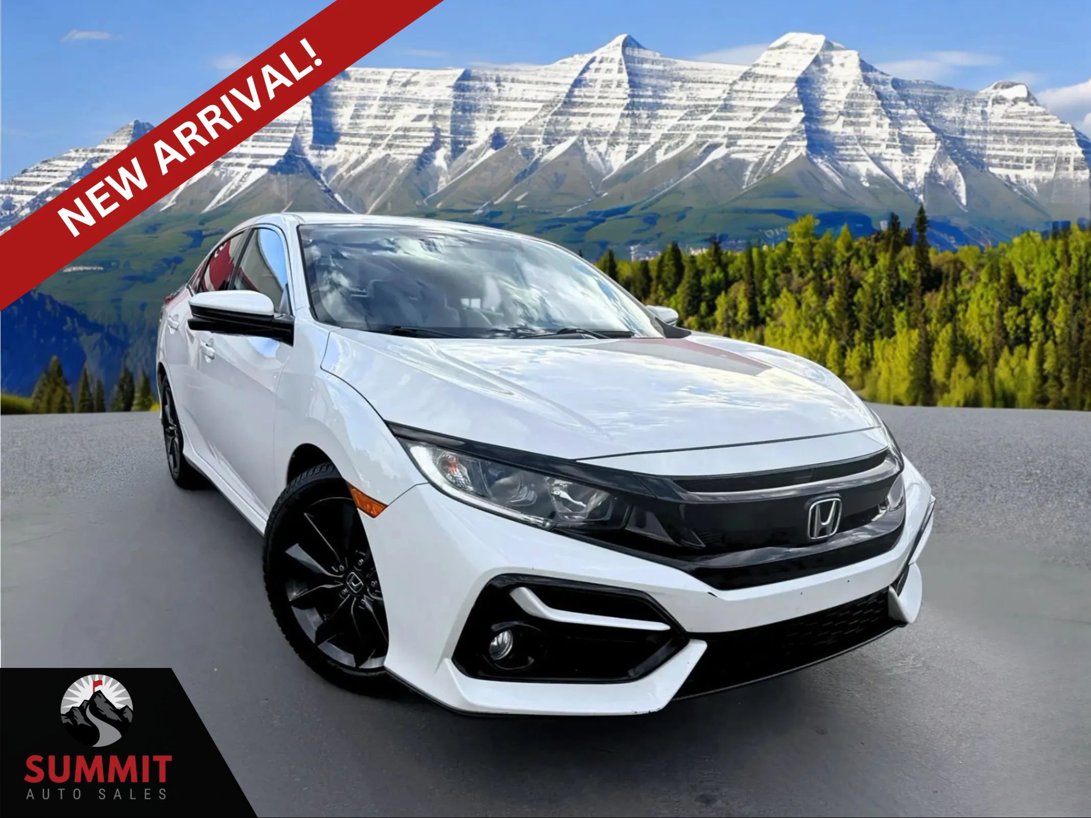 Used 2020 Honda Civic EX-L image 1