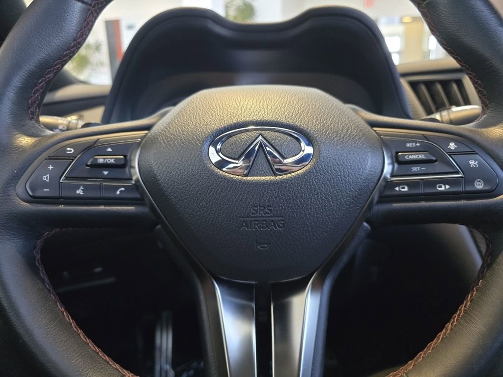 Used 2023 INFINITI Q50 Red Sport 400 w/ Black Opal Edition image 26