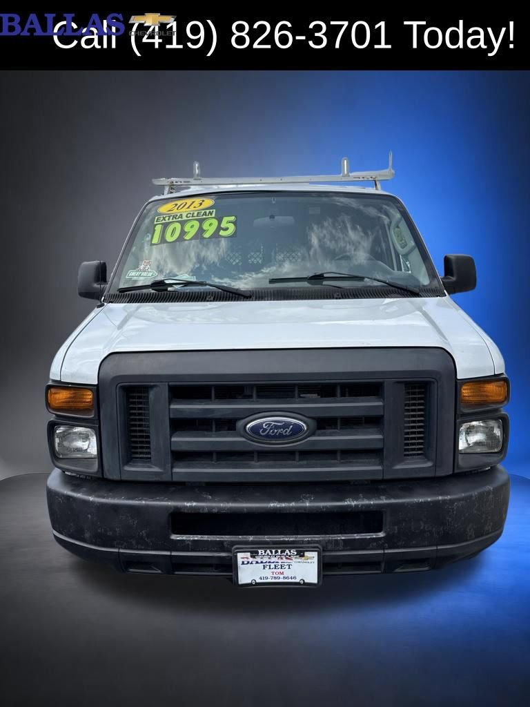 Used 2013 Ford E-150 and Econoline 150 w/ Commercial Cargo Van Pkg RWD image 1