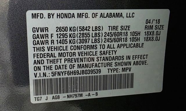 Used 2018 Honda Pilot EX-L image 42