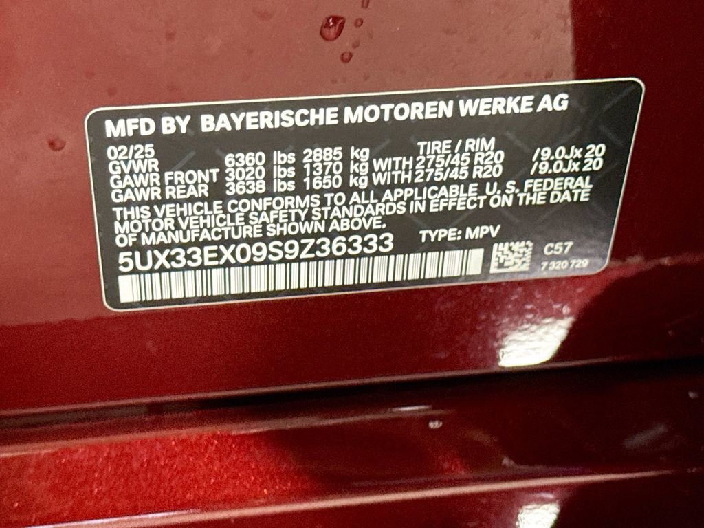 Used 2025 BMW X6 xDrive40i w/ Premium Package AWD/4WD image 44