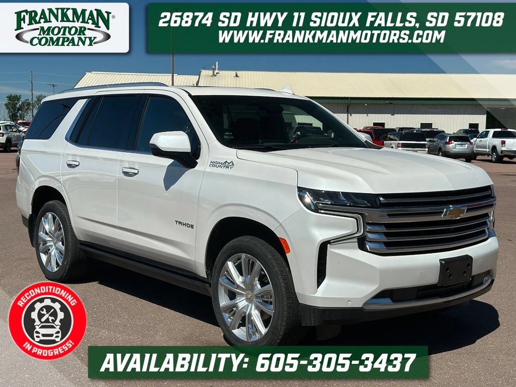 Used 2021 Chevrolet Tahoe High Country w/ Premium Package AWD/4WD image 1
