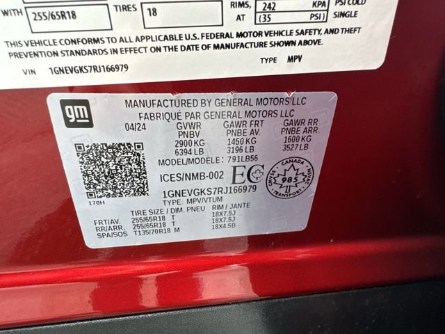 Certified 2024 Chevrolet Traverse LT image 35