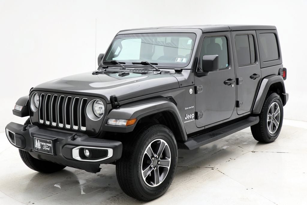 Used 2023 Jeep Wrangler Unlimited Sahara w/ Cold Weather Group AWD/4WD video 2