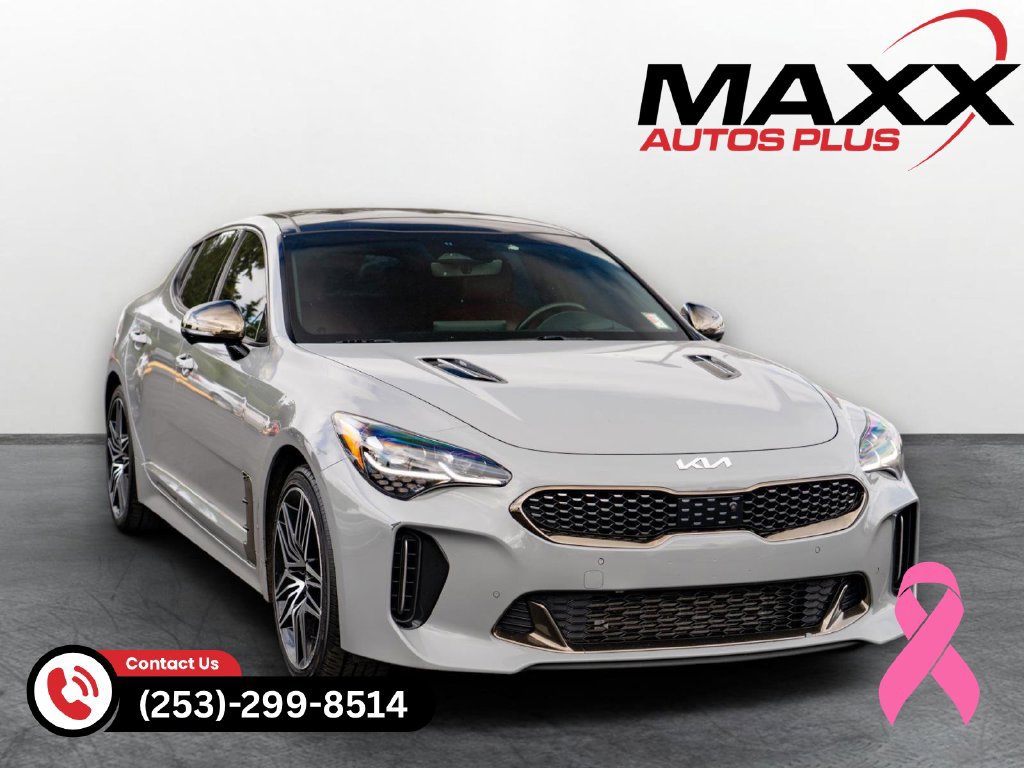 Used 2022 Kia Stinger GT2 w/ Red Interior Color Package AWD/4WD image 1