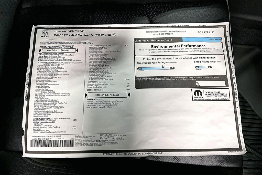New 2026 RAM 2500 Laramie image 42