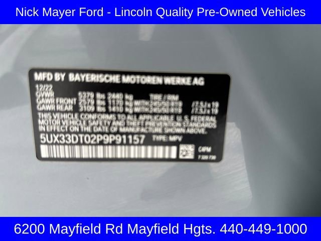 Used 2023 BMW X4 xDrive30i w/ M Sport Package image 23